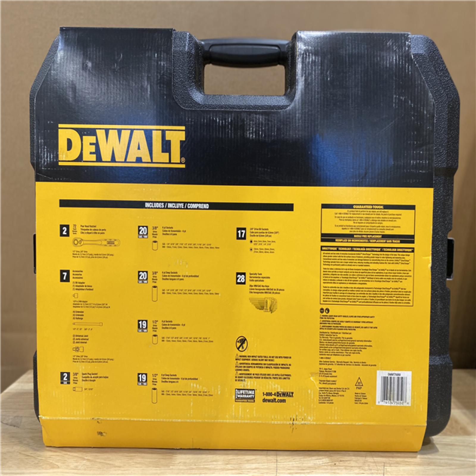 NEW! - DeWALT 134 pc. Mechanics Tool Set