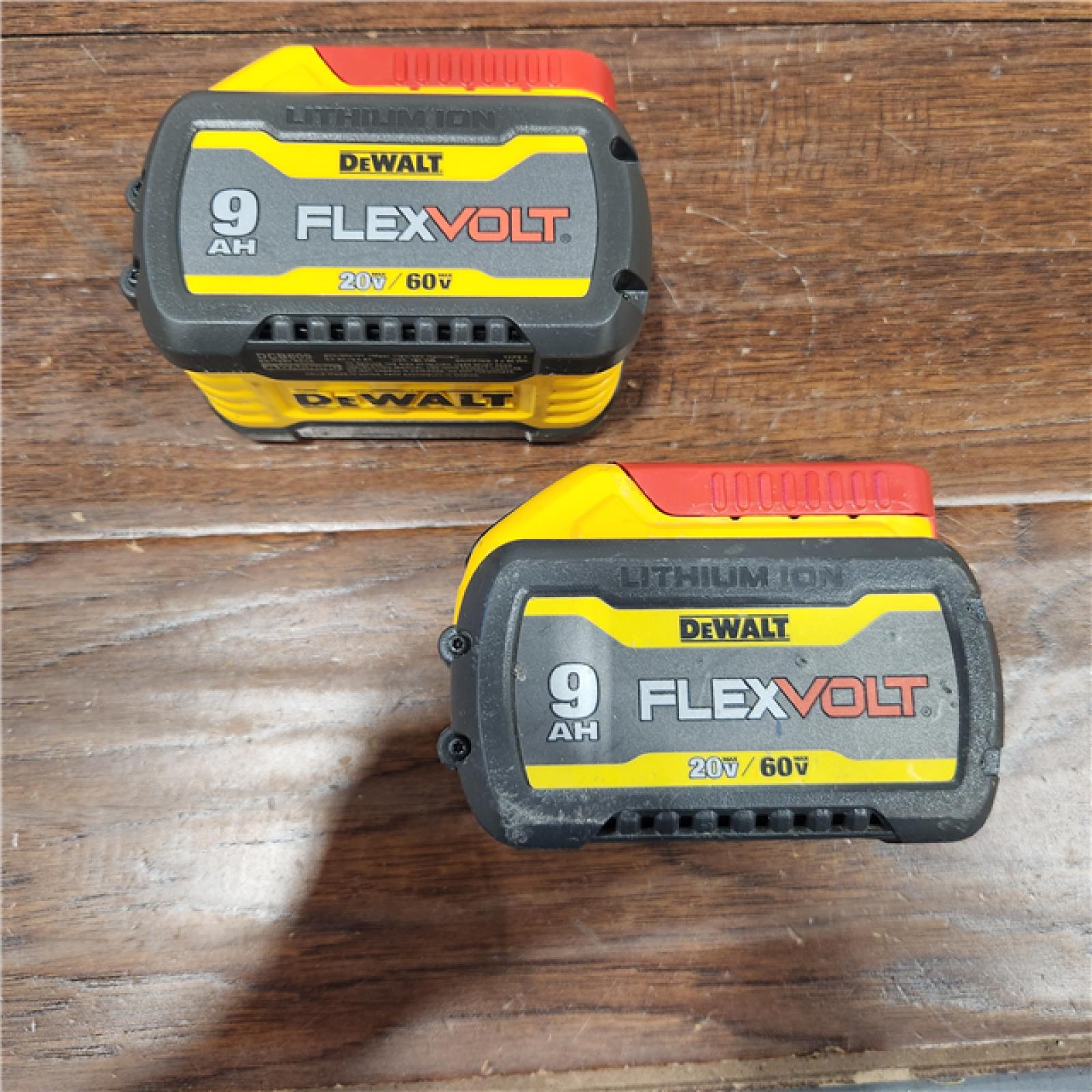 AS-IS Dewalt DWLTDCB609 Dewalt DCB609 FLEXVOLT 20V/60V MAX* B (2PACK)