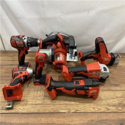 AS IS Milwaukee M18 18-Volt Lithium-Ion Cordless Combo Kit 7-Tool with 2-Batteries, Charger and Tool Bag