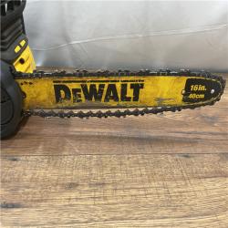 AS-IS DEWALT FLEXVOLT 60V MAX 16in. Brushless Cordless Battery Powered Chainsaw Kit