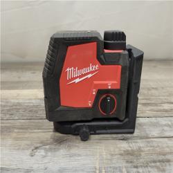 AS-IS Milwaukee REDLITHIUM USB Rechargeable Cordless Green Cross Line Laser