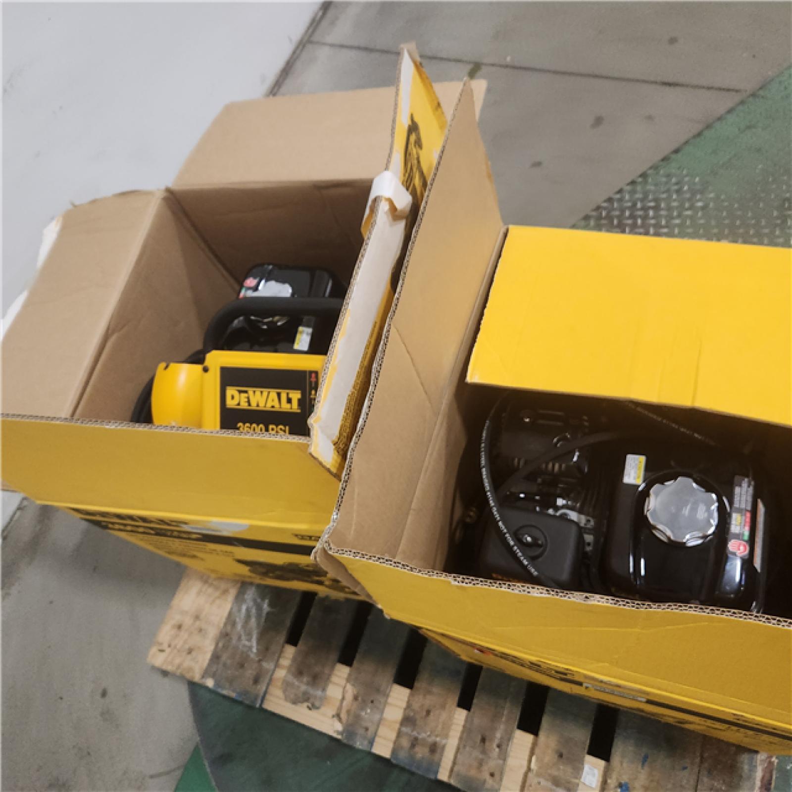 Dallas Location - As-Is DeWalt 3600 DXPW61299 PSI 2.5GPM Gas Pressure Washer(Lot Of 2)