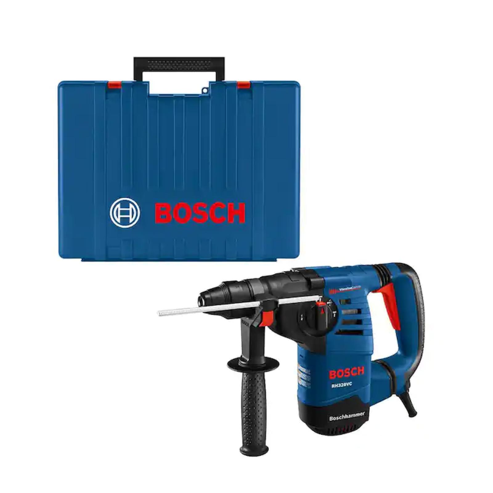 NEW! - Bosch 8 Amp 1-1/8 in. Corded Variable Speed SDS-Plus Concrete/Masonry Rotary Hammer Drill with Depth Gauge and Carrying Case