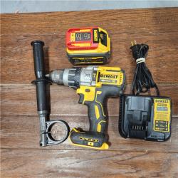 AS-IS Dewalt FLEXVOLT 20 Volt 1/2 in. Brushless Cordless Hammer Drill/Driver Kit (Battery & Charger)