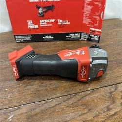 AS-ISMilwaukee 2880-20 M18 FUEL 18-Volt Lithium-Ion Brushless Cordless 4-1/2 in./5 in. Grinder W/Paddle Switch (Tool-Only)