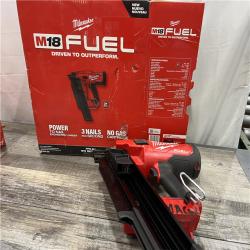 AS-IS Milwaukee 2744-20 M18 FUEL 3-1/2 in. 18-Volt 21-Degree Lithium-Ion Brushless Cordless Framing Nailer (Tool-Only) (Refurbished)