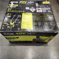 DALLAS LOCATION - NEW! RYOBI 40V HP 21-inch Brushless Cordless Electric Snow Blower Kit with (2) 7.5 Ah Batteries and Charger