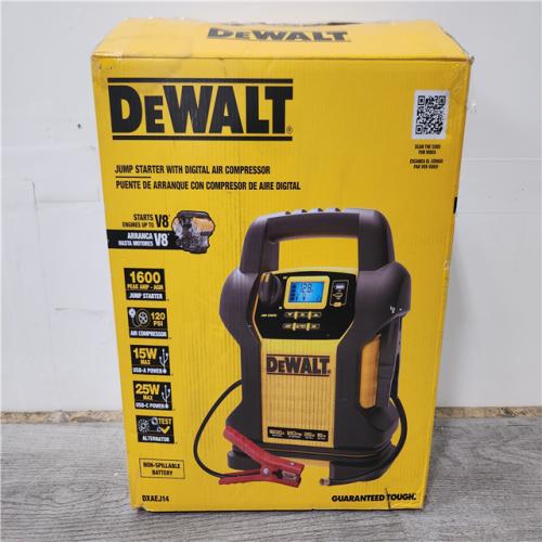 Phoenix Location DEWALT 1600 Peak Amp Jump Starter with Digital Compressor and USB Power Bank