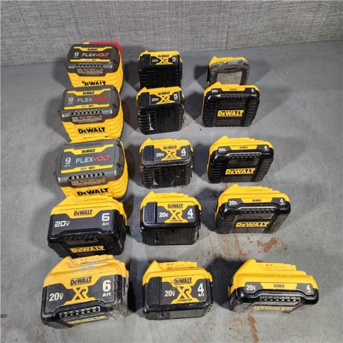 HOUSTON LOCATION - AS-IS DEWALT BATTERY PACK QTY - 15