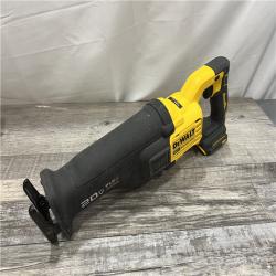 AS-IS DEWALT 20V MAX Lithium Ion Cordless Brushless Reciprocating Saw with FLEXVOLT ADVANTAGE (Tool Only)