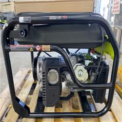 Houston Location - AS-IS Ryobi EasyStart Generator 6,500 Running Watts 8,125 Starting Watts