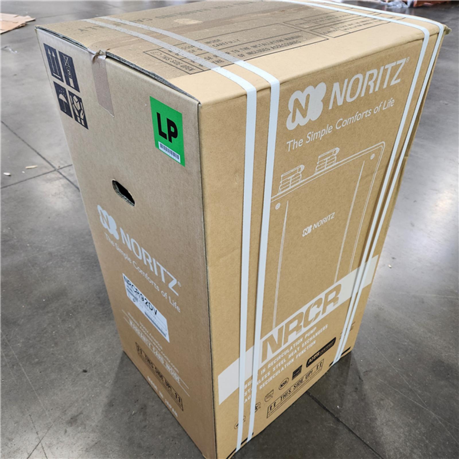 DALLAS LOCATION - Noritz LP 9.2 GPM 165000 BTU 120 Volt - Silver