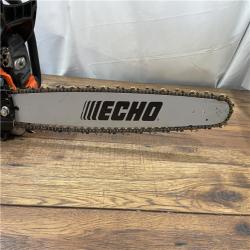 AS-IS ECHO 20 in. 50.2 Cc 2-Stroke Gas Rear Handle Chainsaw