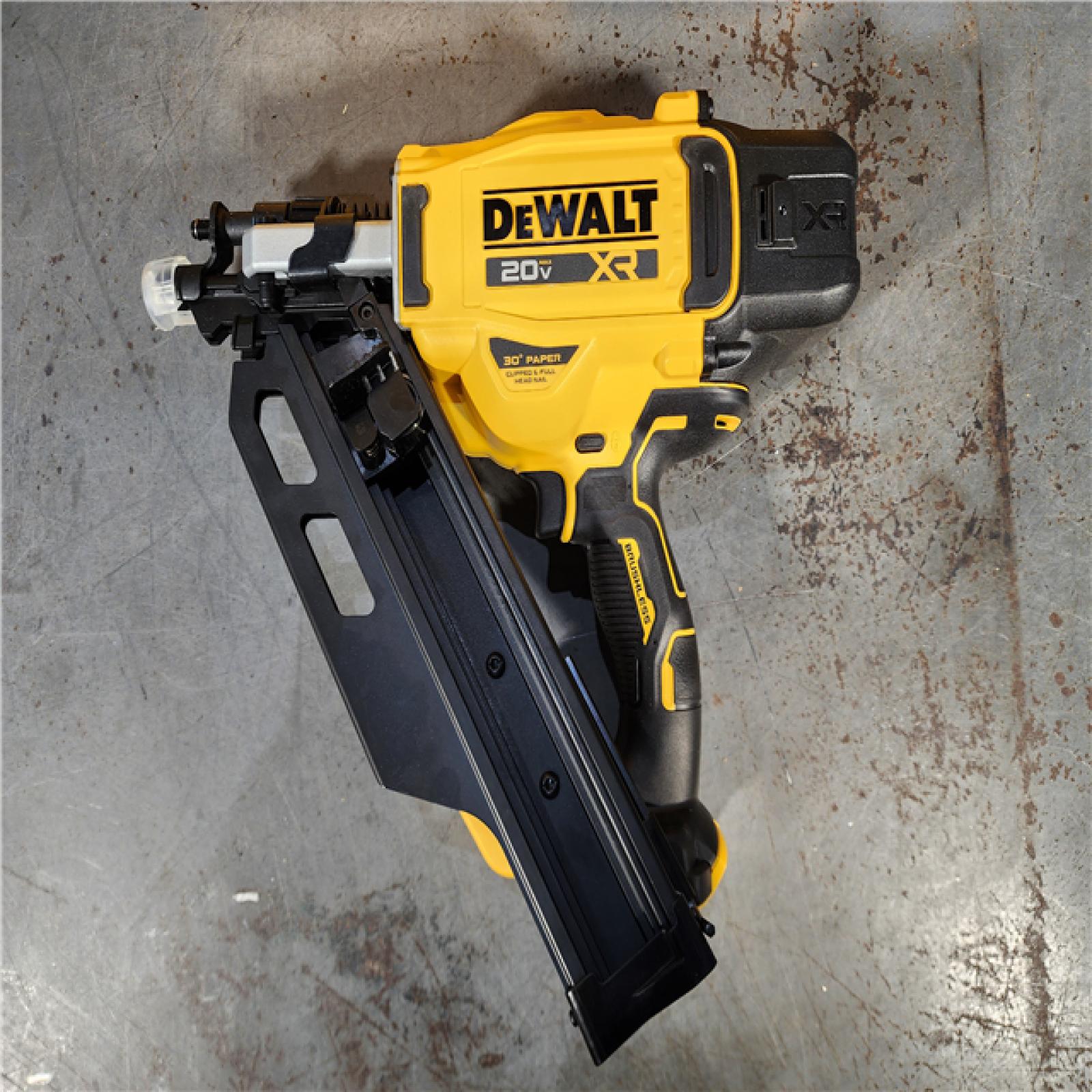 HOUSTON LOCATION - AS-IS (APPEARS LIKE NEW) DEWALT 20-Volt 30Â° Cordless Framing Nailer (Tool-Only)