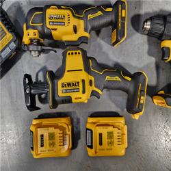 HOUSTON LOCATION - AS-IS DeWalt 20V MAX ATOMIC Cordless Brushless 3 Tool Combo Kit