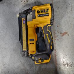 HOUSTON LOCATION - AS-IS DEWALT ATOMIC 20V MAX Lithium Ion Cordless 23 Gauge Pin Nailer Kit with 2.0Ah Battery and Charger