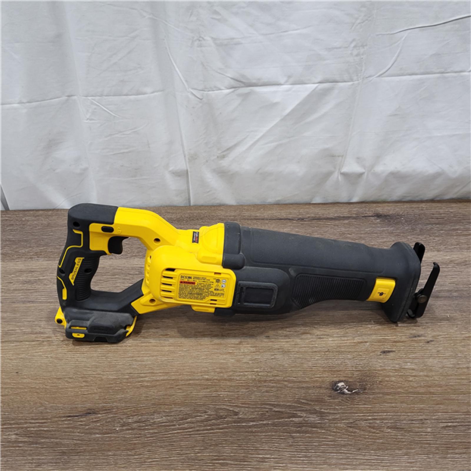 AS-IS 20V MAX Lithium Ion Cordless Brushless Reciprocating Saw with FLEXVOLT ADVANTAGE (Tool Only)