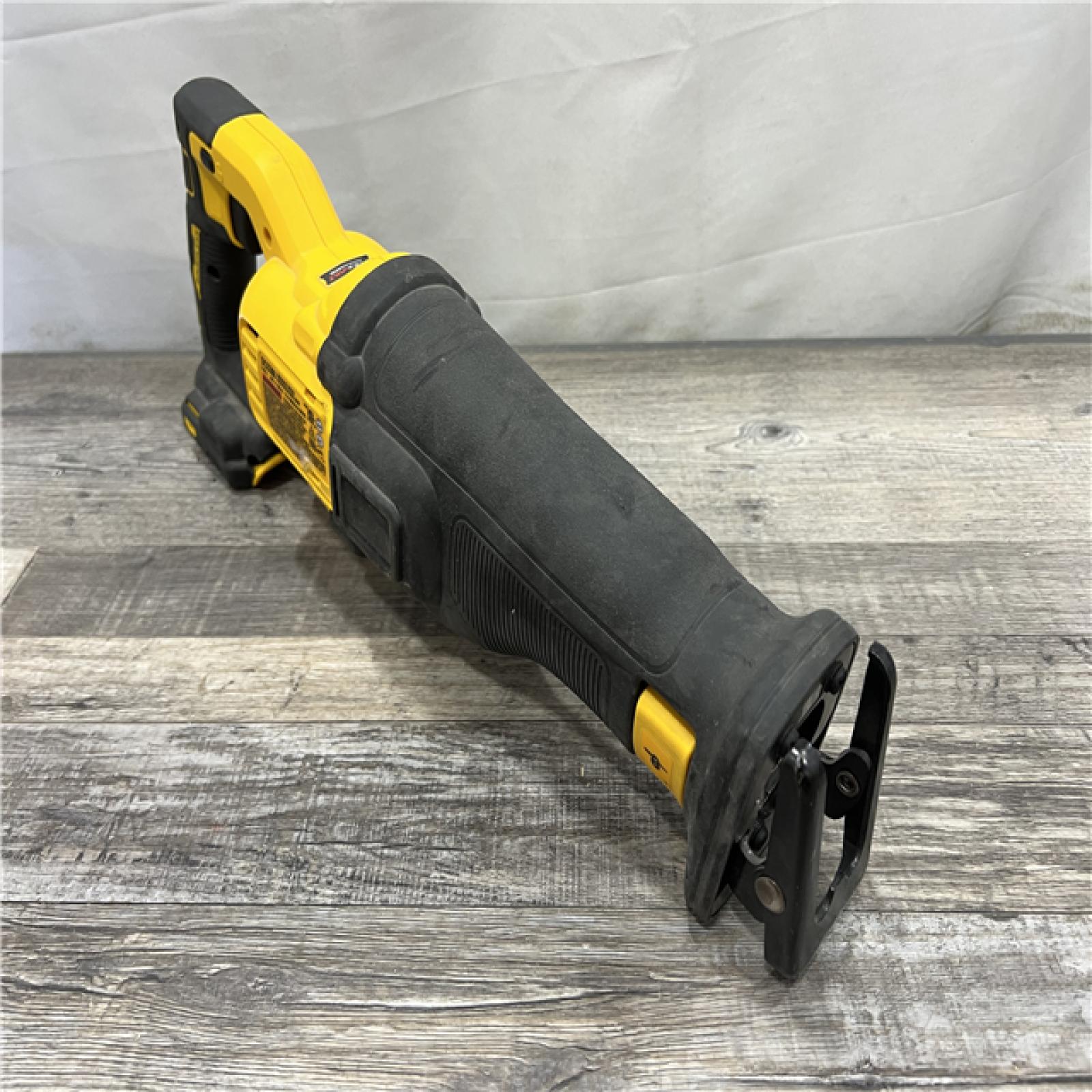 AS-IS DEWALT 20V MAX Lithium Ion Cordless Brushless Reciprocating Saw with FLEXVOLT ADVANTAGE (Tool Only)