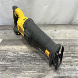 AS-IS DEWALT 20V MAX Lithium Ion Cordless Brushless Reciprocating Saw with FLEXVOLT ADVANTAGE (Tool Only)