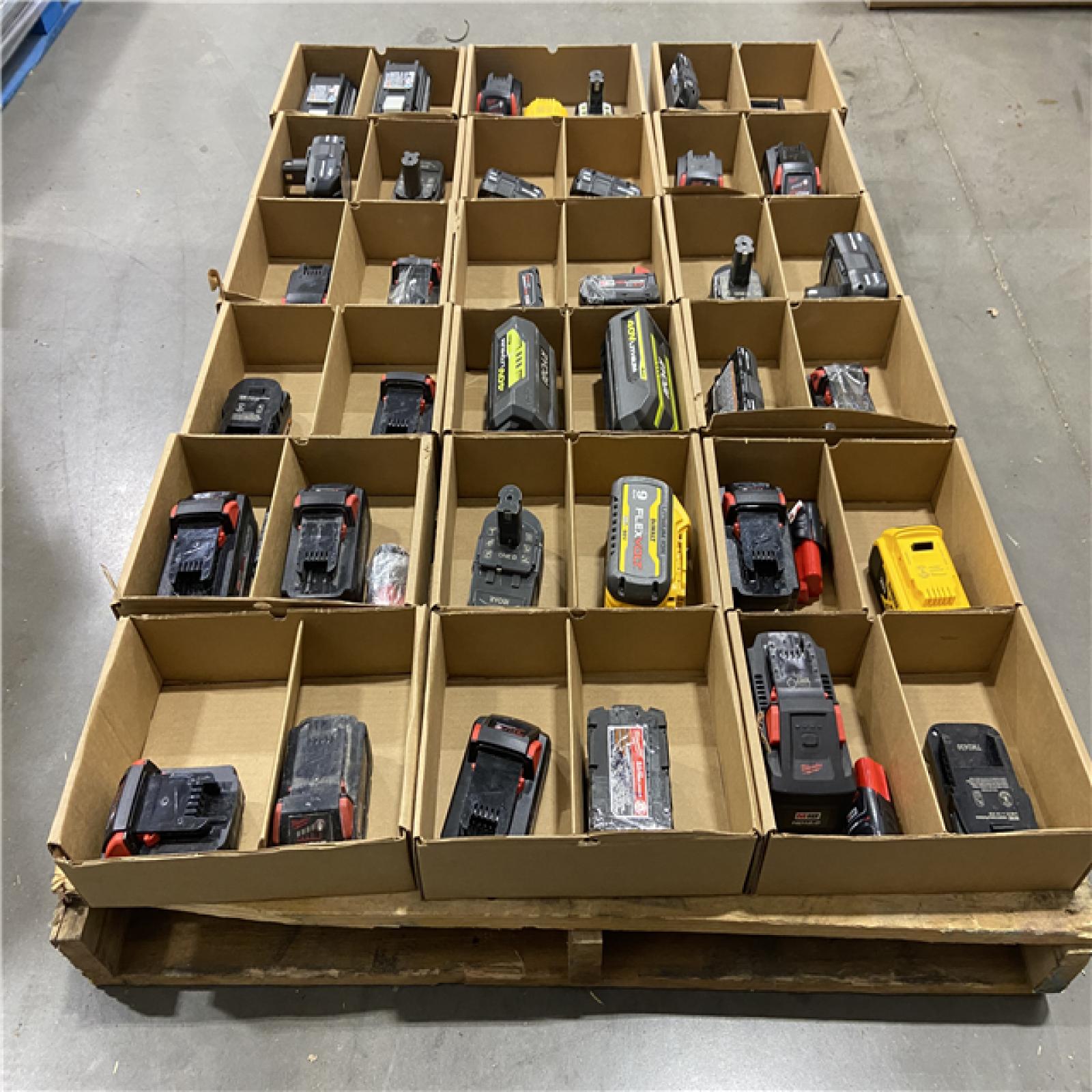 DALLAS LOCATION - AS-IS BATTERY PALLET