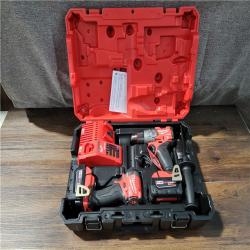 CALIFORNIA NEW MILWAUKEE M18 FUEL 2-TOOL COMBO KIT (2 BATTERIES AND CHARGER INCLUDED)