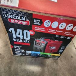 California AS-IS Lincoln Eletectric 140 Amp Weld Pak 140 HD