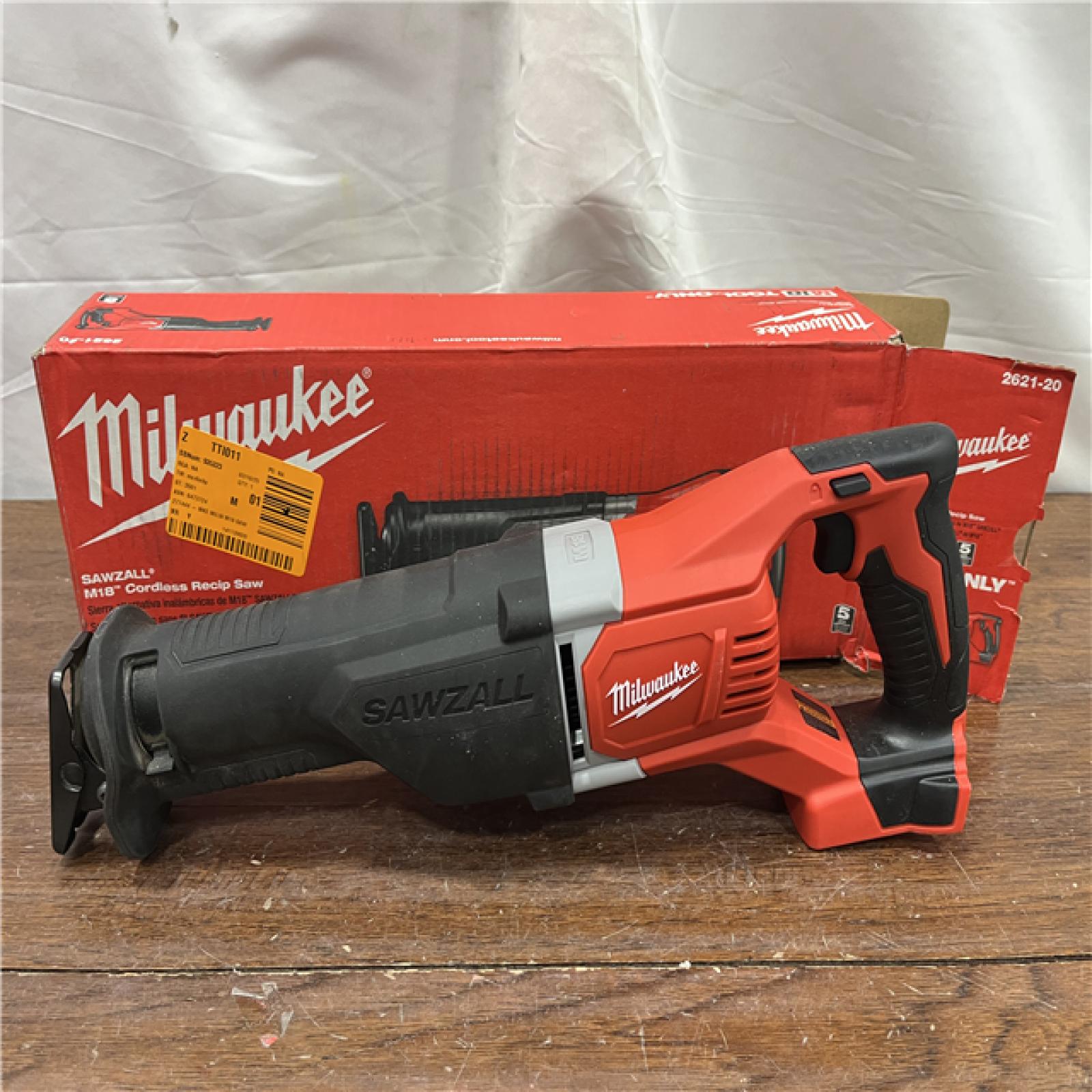 AS-ISMilwaukee  M18 SAWZALL Lithium-Ion Cordless Reciprocating Saw (Tool Only)