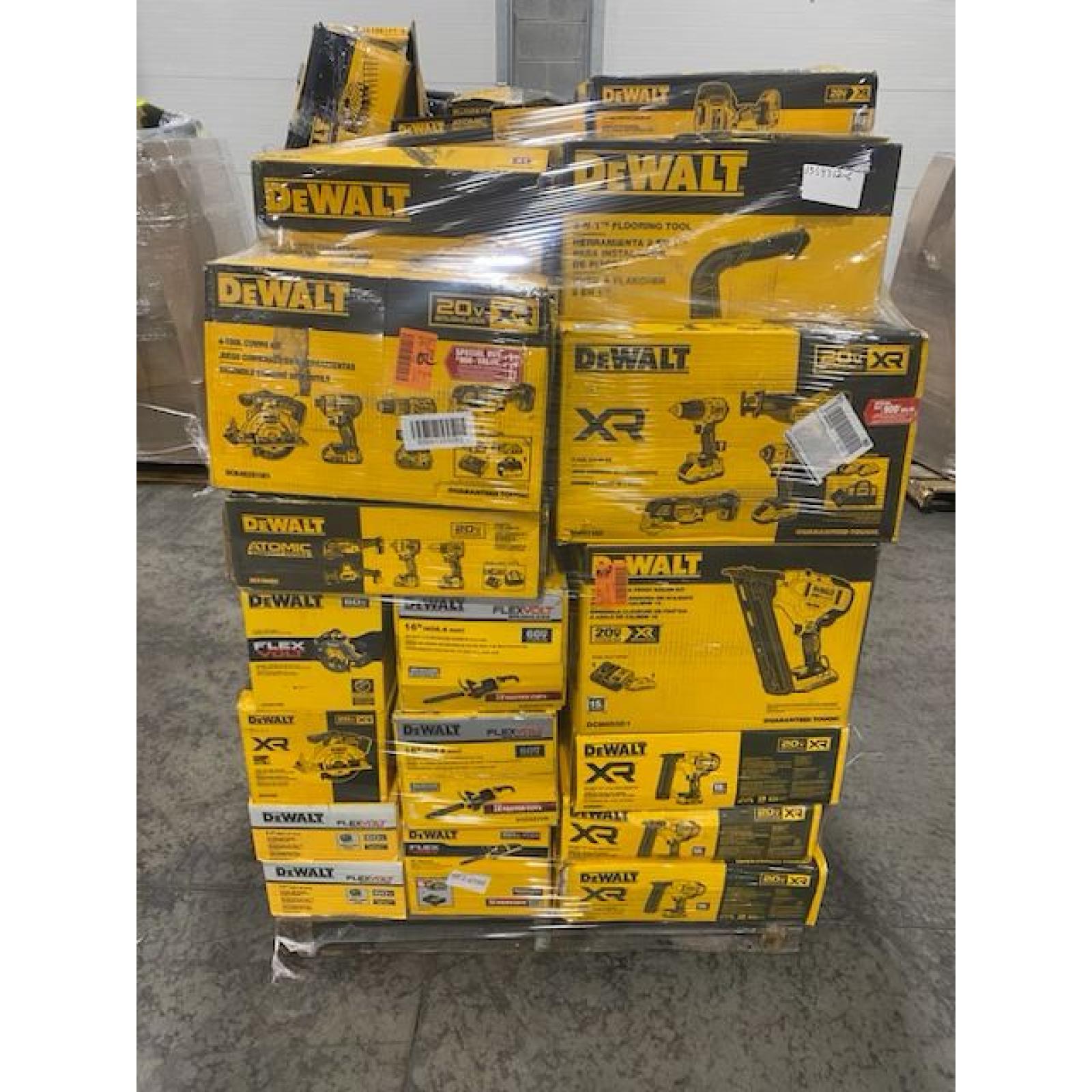 Pittston Location As-Is Power Tools Partial Truckload (6 pallets) 1359712-C