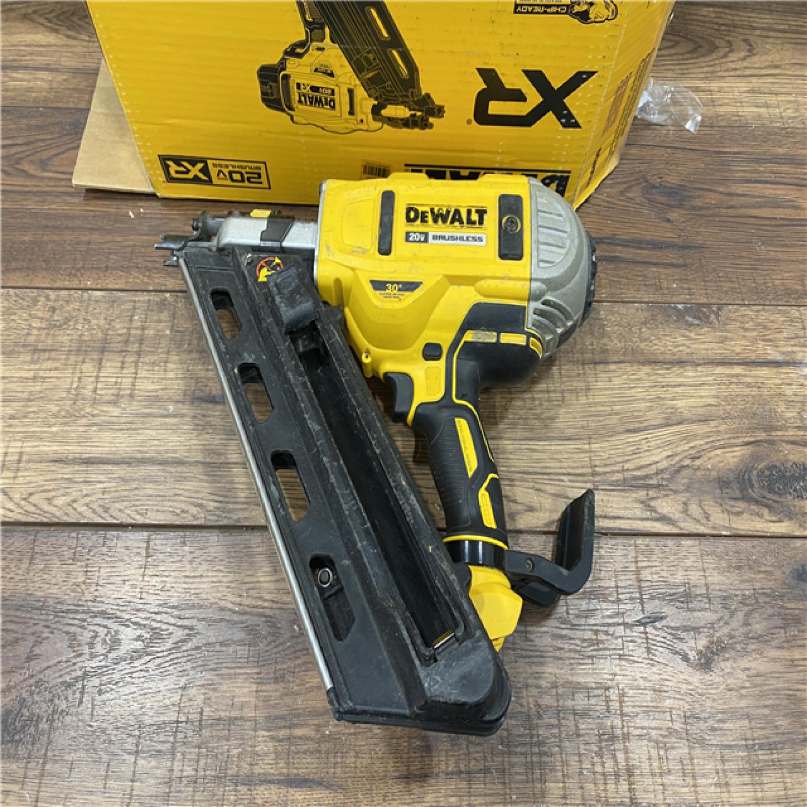 AS IS DEWALT 20-Volt 30Â° Cordless Framing Nailer (Tool-Only)