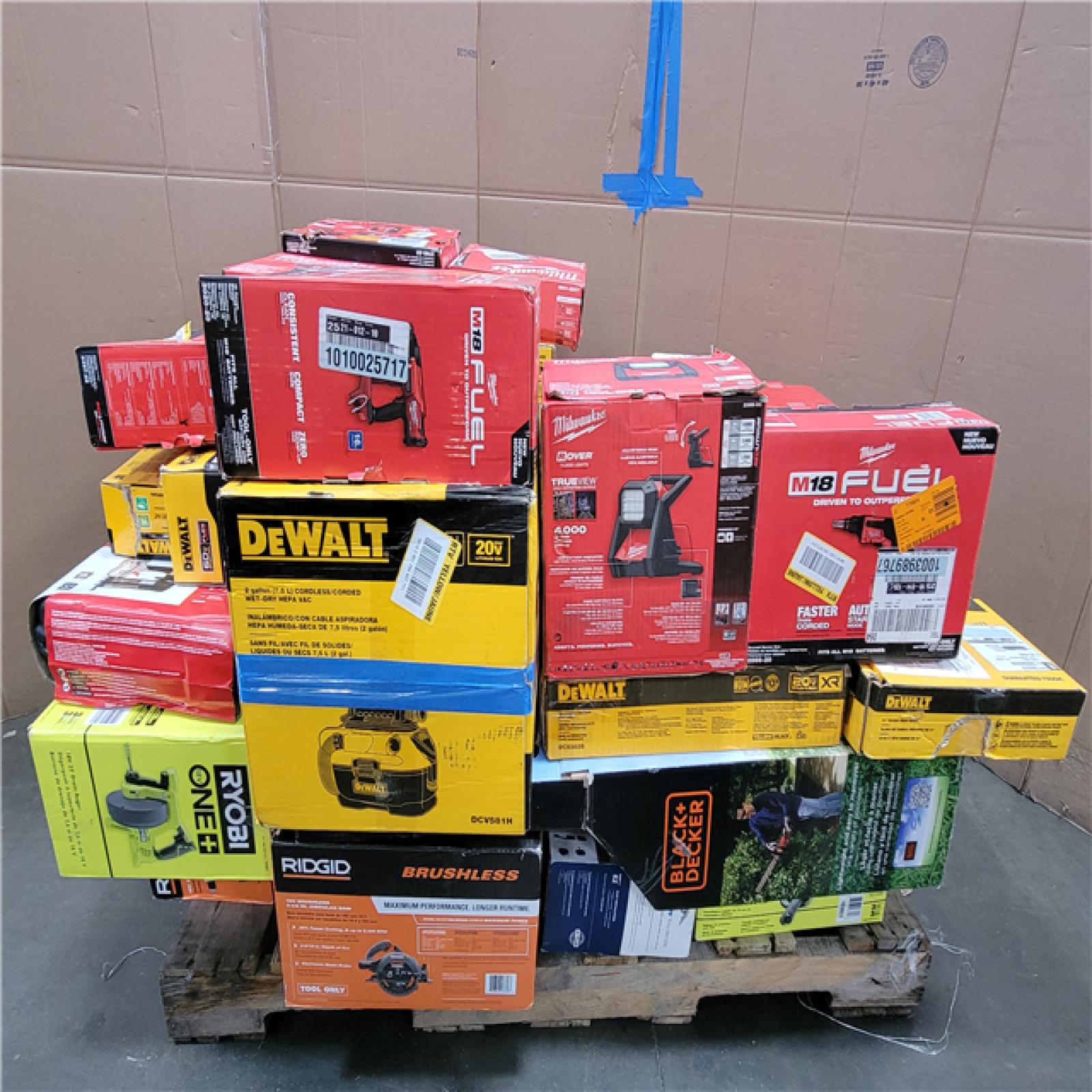 CALIFORNIA AS-IS TOOL PALLET
