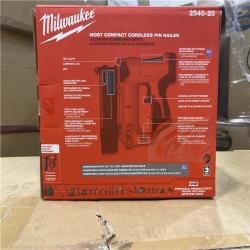 LIKE NEW! - Milwaukee M12 12-Volt 23-Gauge Lithium-Ion Cordless Pin Nailer (Tool-Only)