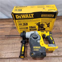 AS-IS DEWALT 20V MAX XR Brushless Cordless 1 in. SDS Plus L-Shape Rotary Hammer (Tool-Only)