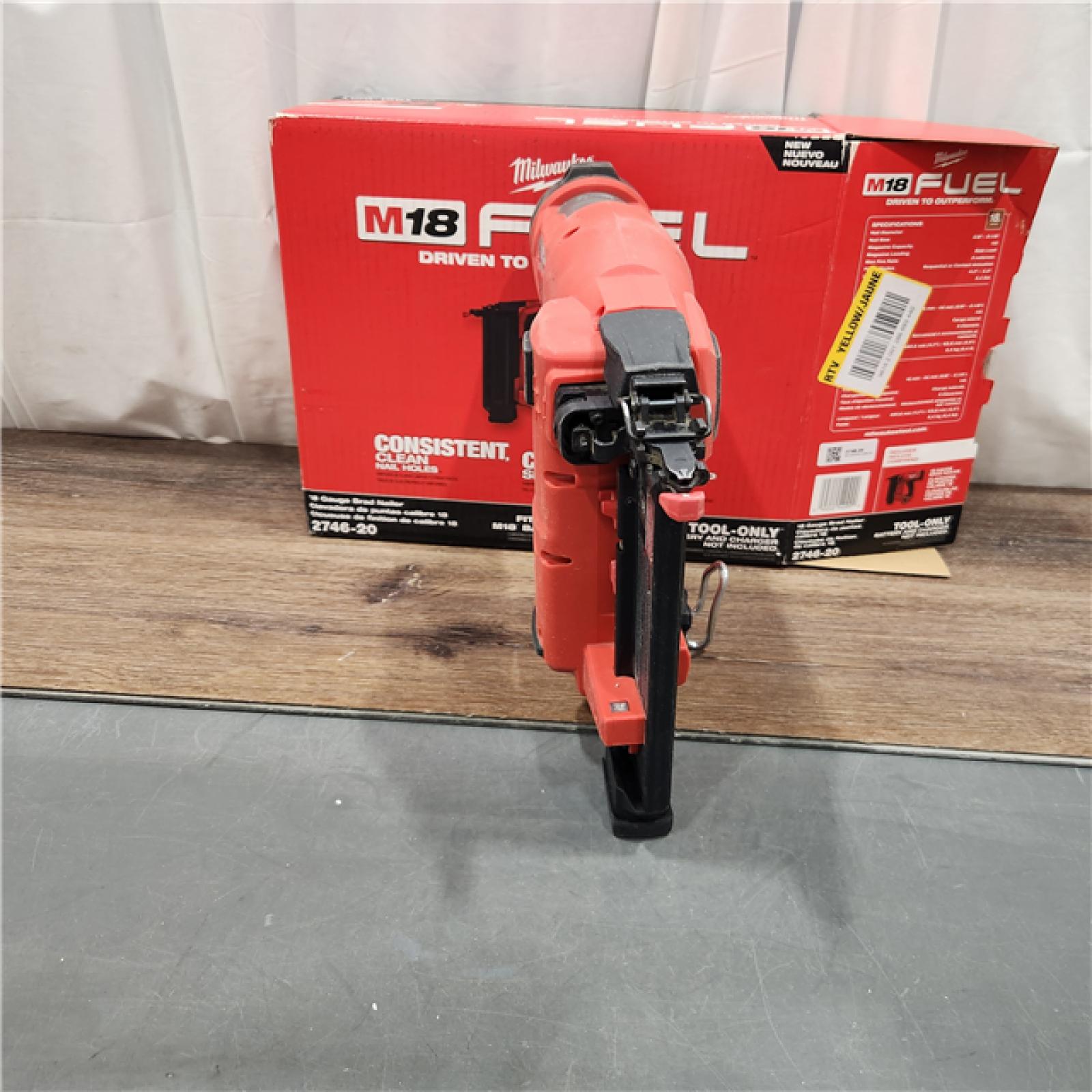 AS IS Milwaukee M18 FUEL 18 Gauge Brad Nailer