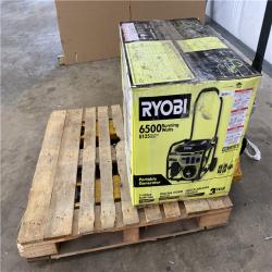 Houston Location - AS-IS Ryobi 6,500 Running Watt 8,125 Starting Watt Gasoline Powered Generator