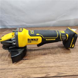 AS-IS 20V XR Cordless 4-1/2. in. to 5 in. Variable Speed Angle Grinder (Tool Only)