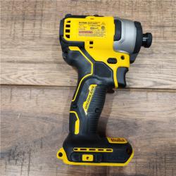 AS-IS DEWALT ATOMIC 20V MAX* Brushless Cordless Compact 1/4 in. Impact Driver Kit