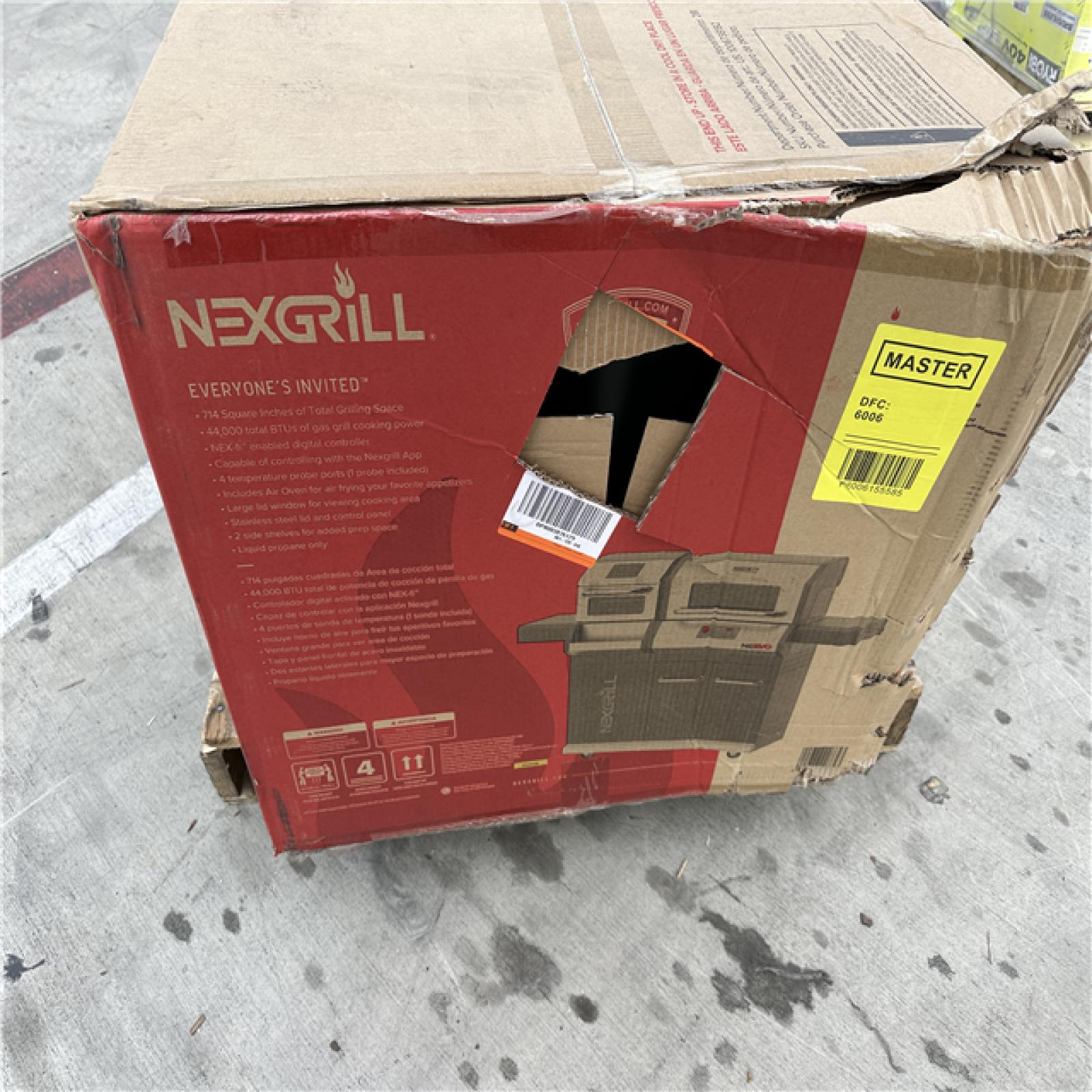 California AS-IS Nexgril Neevo 720 Plus Digital Smart Grill