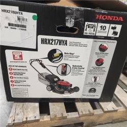 Dallas Location - As-Is Honda HRX217K6HYA Lawnmower