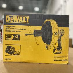 NEW! - DEWALT 20V MAX XR Brushless Drain Snake Kit