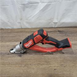 AS-IS Milwaukee M18 18-volt Lithium-ion Cordless 18-gauge Double Cut Metal Shear  Bare Tool