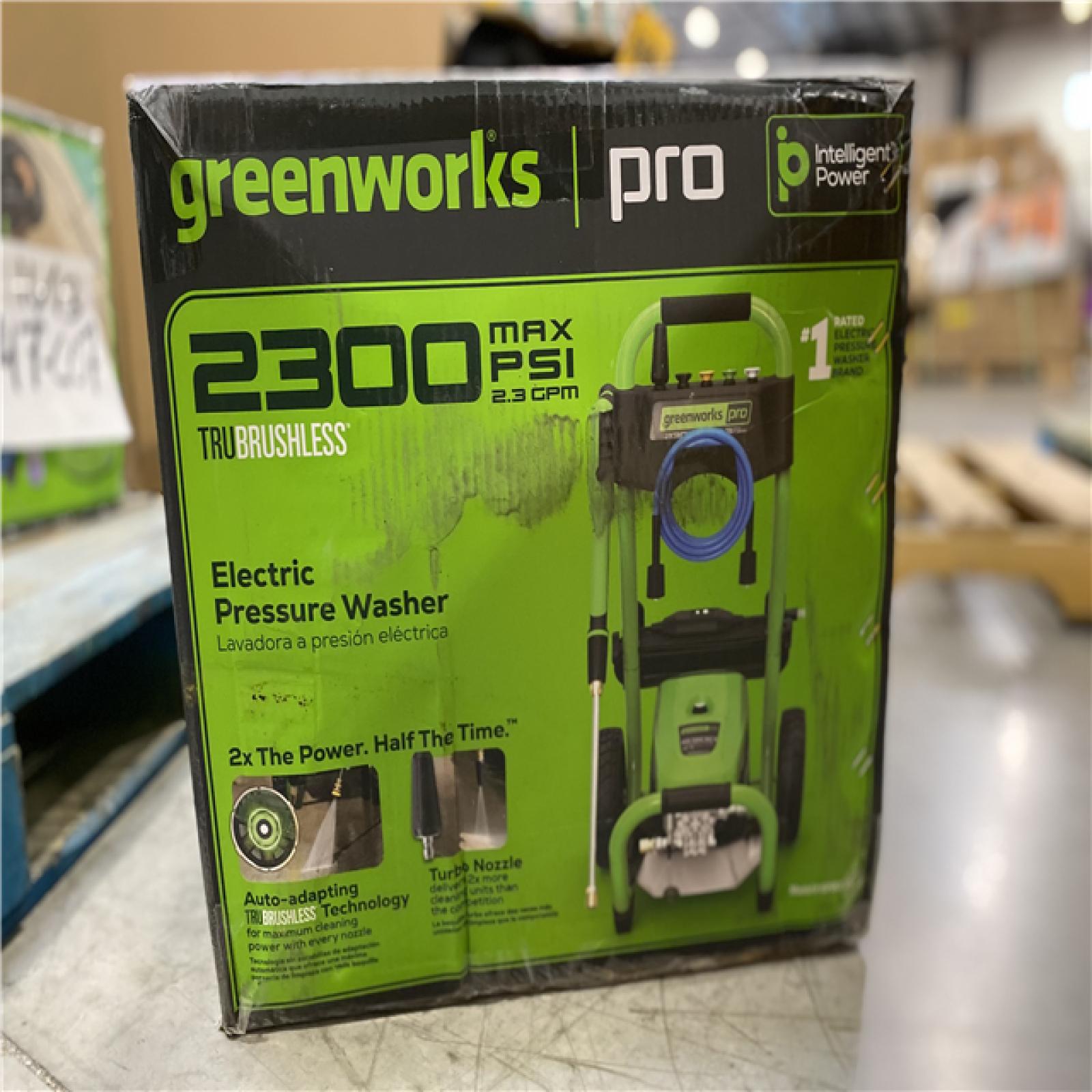 DALLAS LOCATION -Greenworks Pro 2300 PSI 1.2-GPM Cold Water Electric Pressure Washer