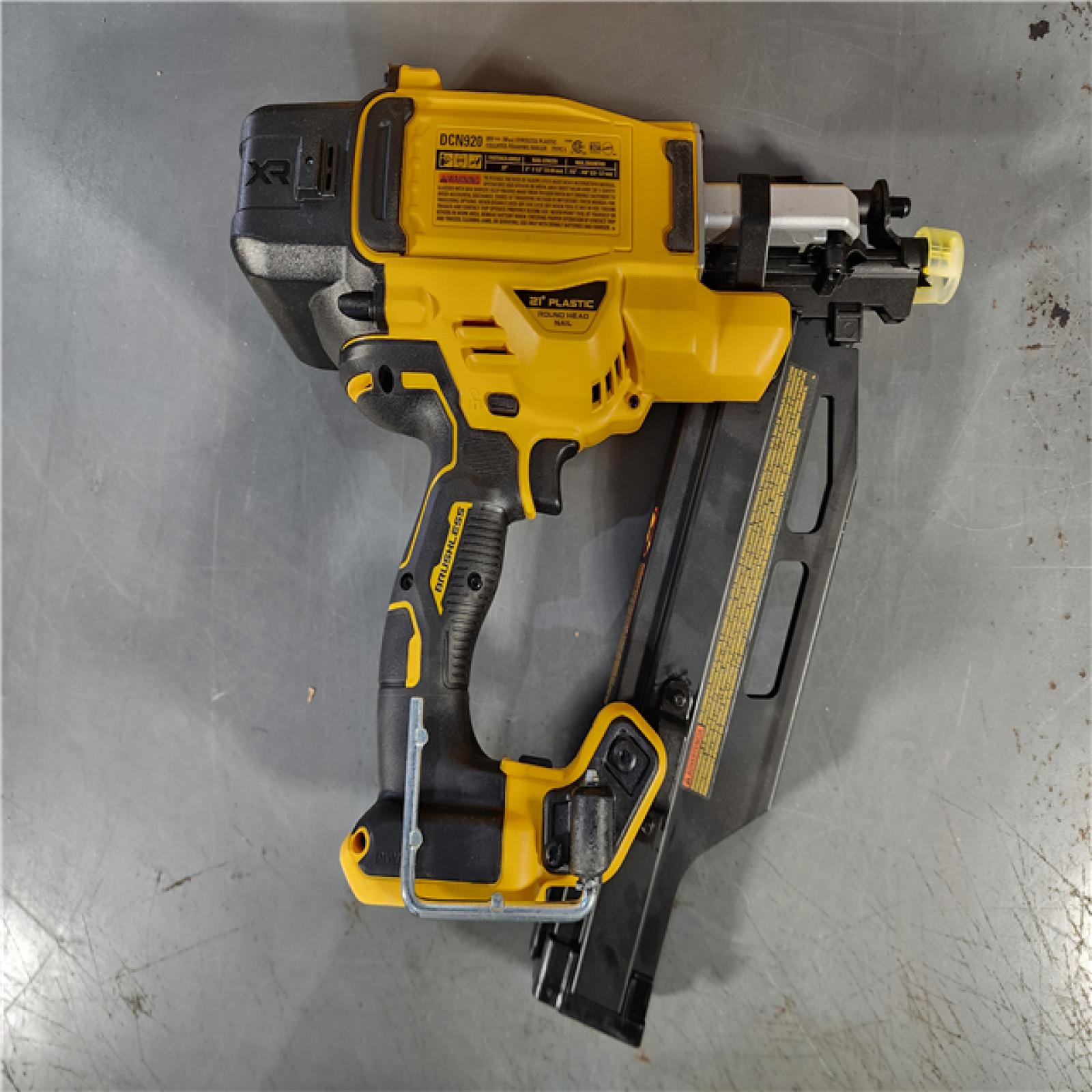 HOUSTON LOCATION - AS-IS (APPEARS LIKE NEW) DEWALT 20-Volt 21Â° Cordless Framing Nailer (Tool-Only)