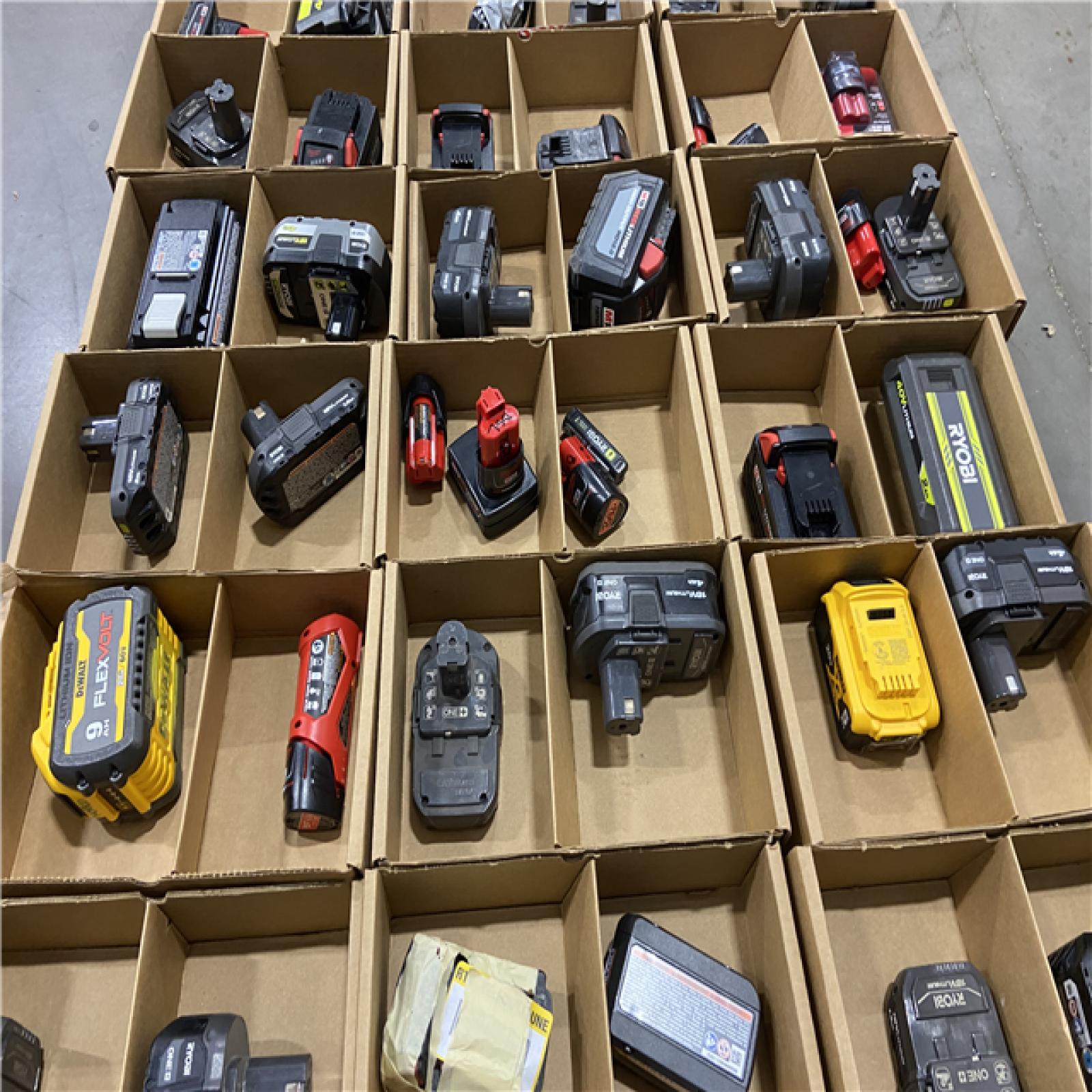 DALLAS LOCATION - AS-IS BATTERY PALLET