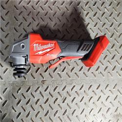 HOUSTON LOCATION - AS-IS Milwaukee 2880-20 M18 FUEL 18-Volt Lithium-Ion Brushless Cordless 4-1/2 in./5 in. Grinder W/Paddle Switch (Tool-Only)