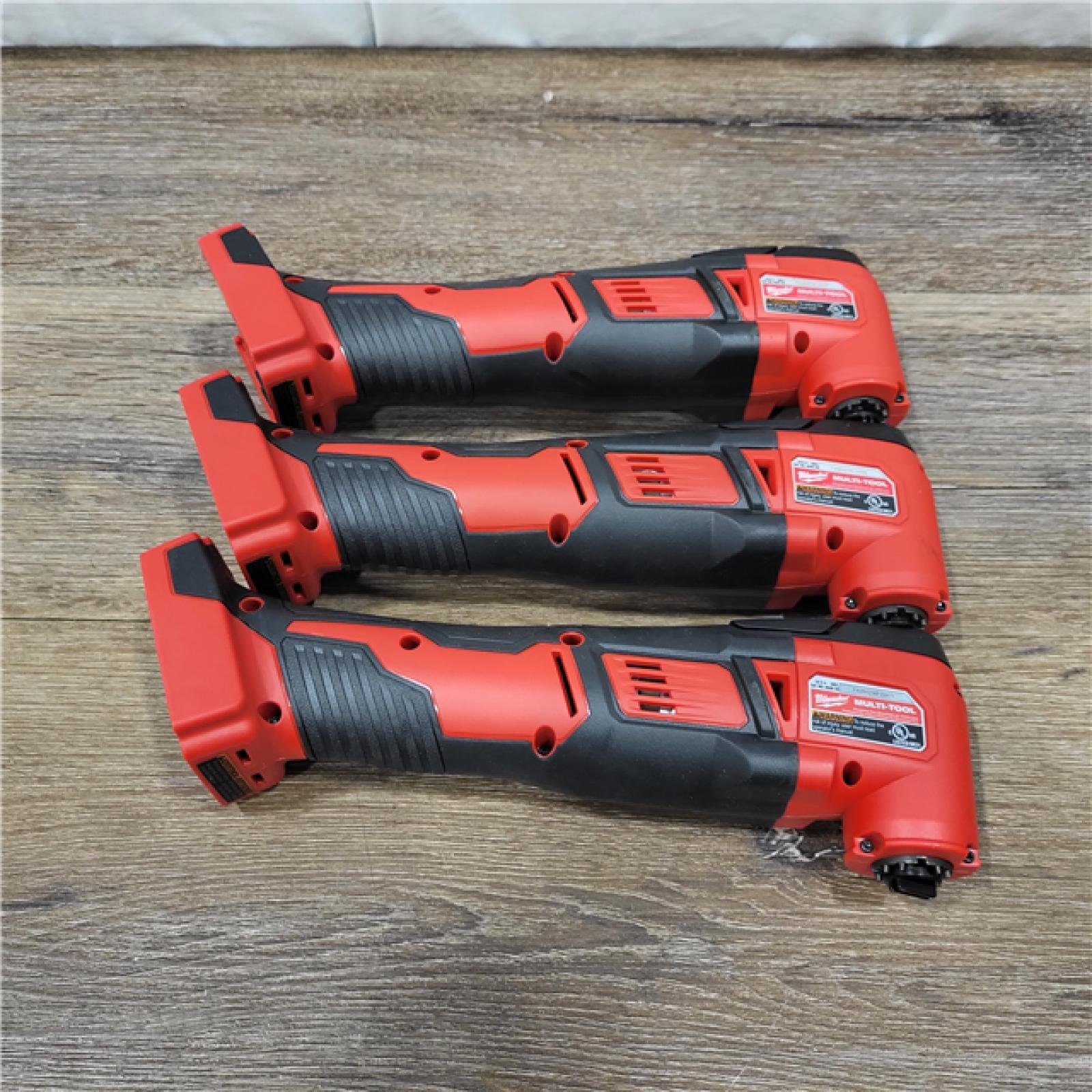 NEW! Milwaukee 2626-20 M18 Lithium-Ion Cordless Multi-Tool (Tool Only) ( LOTE FOR 3)