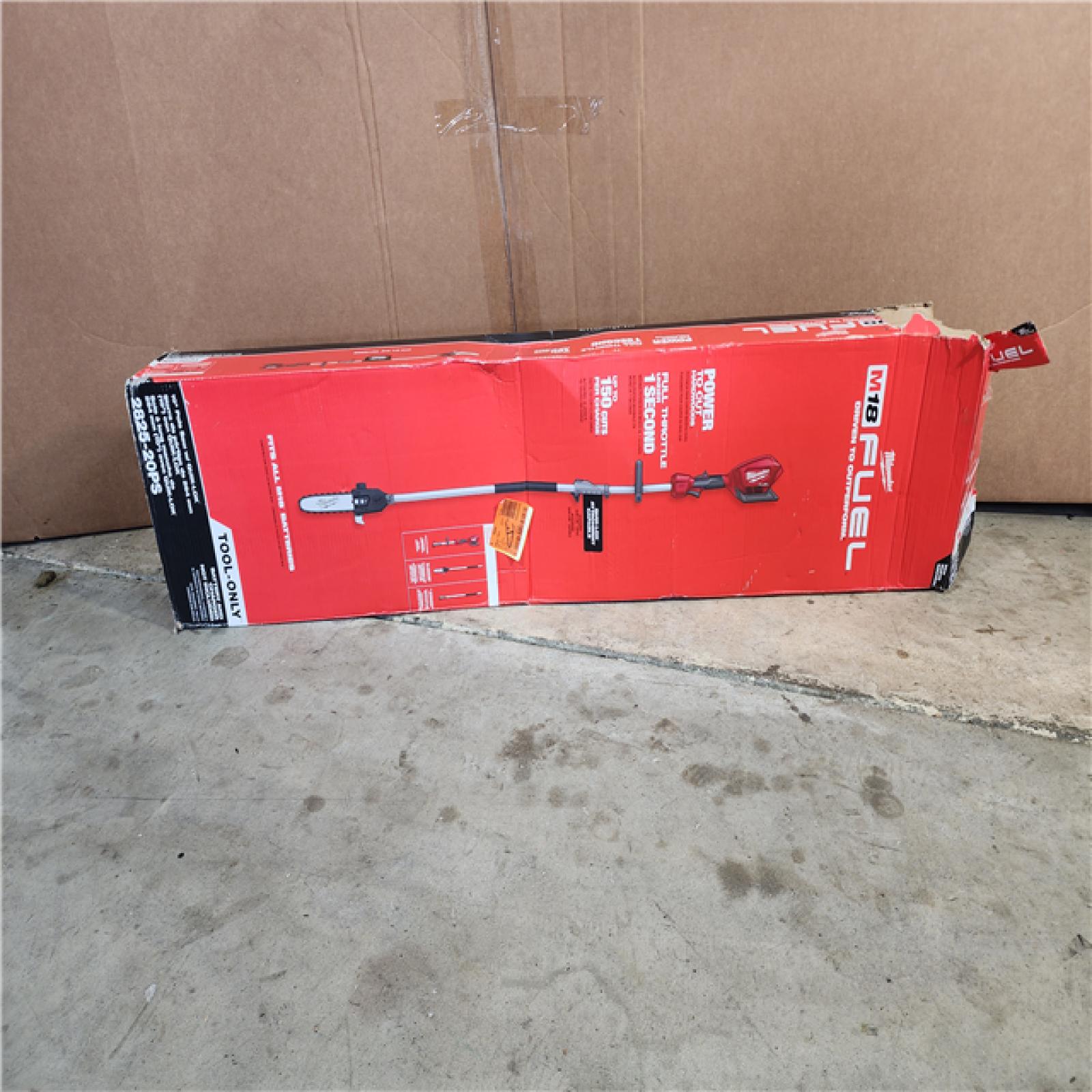 HOUSTON LOCATION - AS-IF M18 FUEL 10 in. 18V Lithium-Ion Brushless Cordless Pole Saw with Attachment Capability (Tool-Only)