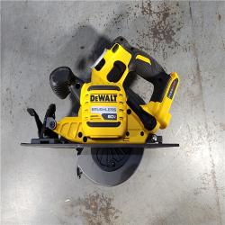 HOUSTON LOCATION - AS-IS DeWALT Flexvolt Max 7-1/4  60V Brushless Circular Saw DCS578B (Bare Tool)