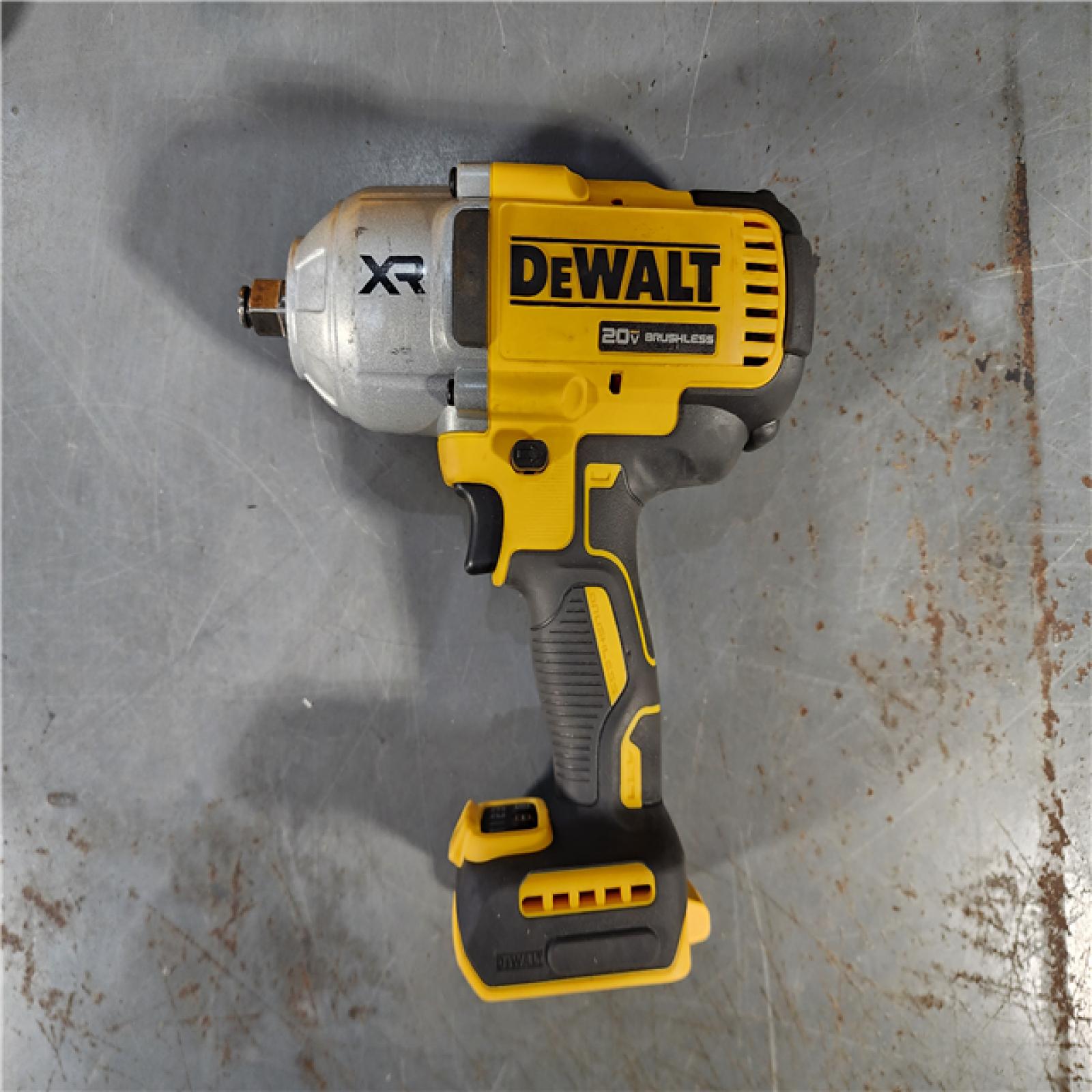 HOUSTON LOCATION - AS-IS DEWALT 20V MAX* XR 1/2  High Torque Impact Wrench with Hog Ring Anvil