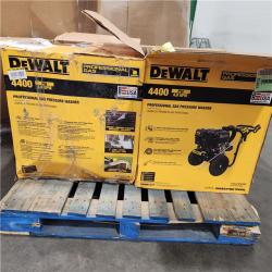 Dallas Location - As-Is DXPW61377 Dewalt 4400 PSI Pressure Washer (Lot Of 2)