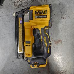 HOUSTON LOCATION - AS-IS DEWALT ATOMIC 20V MAX Lithium Ion Cordless 23 Gauge Pin Nailer Kit with 2.0Ah Battery and Charger